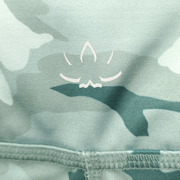 Beyond Yoga High Rise Camo Print Ankle Leggings S Green - Picture 4 of 16
